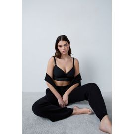 Soutien-Gorge Coques Fines, Clips D'allaitement - Mummy Belly - 100b - Black - Femme - Etam
