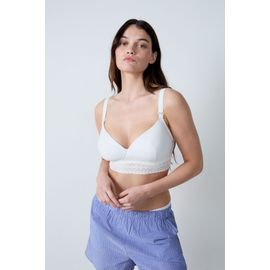 Soutien-Gorge Coques Fines, Clips D'allaitement - Mummy Belly - 85c - Ecru - Femme - Etam