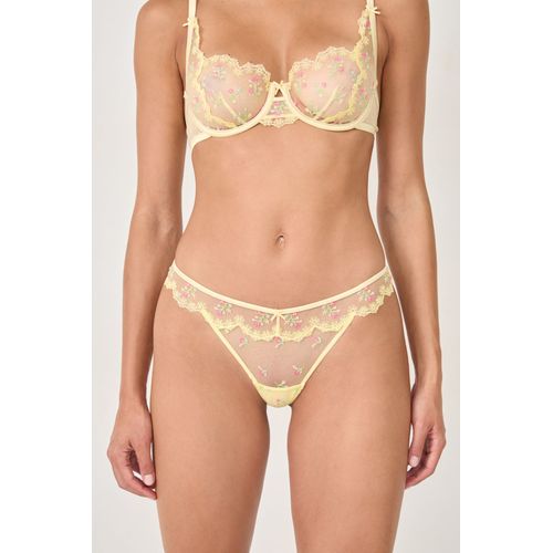 String Details Brodés - Reveuse - 42 - Citron - Femme - Etam