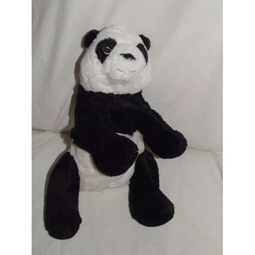 PANDA IKEA OURS NOIR BLANC 35 cm