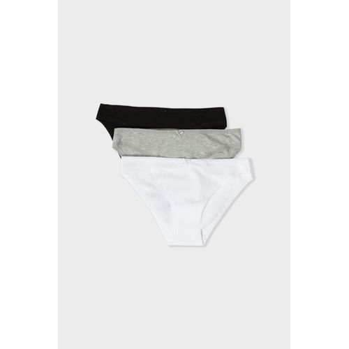 Lot De 3 Culottes En Coton - Jack - Xs - White - Femme - Etam