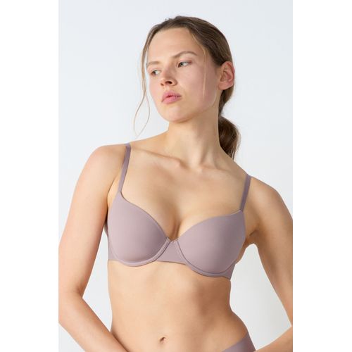 Soutien-Gorge N.4 - Le Coques Fines - Pure Fit - 90c - Taupe - Femme - Etam