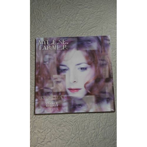 Vynil 34 Tours Optimistique-Moi Dance Remixes Mylène Farmer