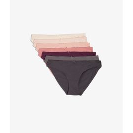 Lot De 7 Culottes En Coton - Jackie - S - Chine Moyen - Femme - Etam