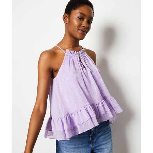 Caraco Fines Bretelles - Celeste Imp - Xl - Mauve - Femme - Etam