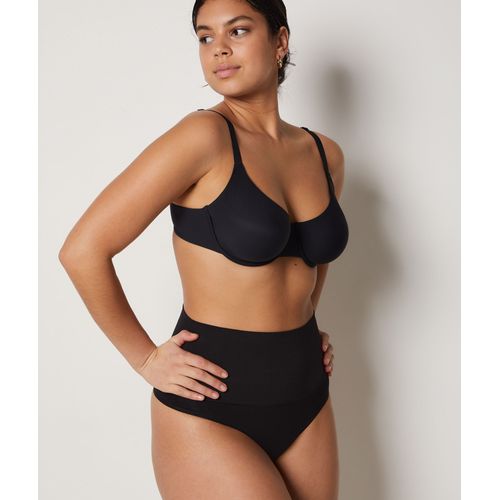 String Gainant Taille Haute - Maintien Médium - Power - L - Black - Femme - Etam