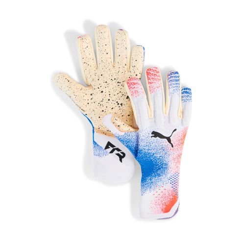 Puma Gants De Gardien De But De Football Future Ultimate Nc, Accessoires, Blanc/Glowing Rouge/Ultra Bleu, 7.5