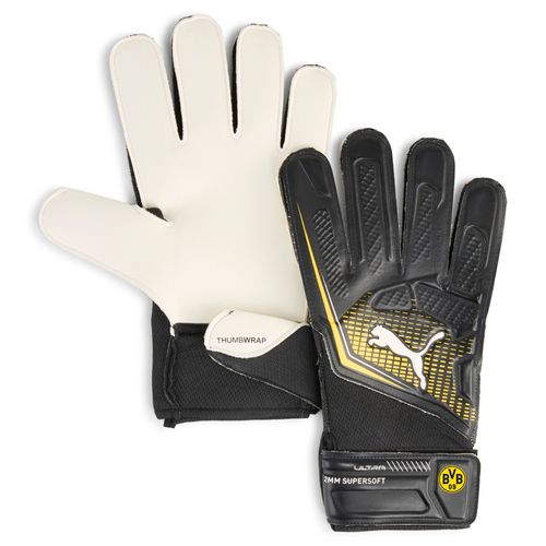 Puma Gants De Gardien De But Ultra Play Borussia Dortmund, Accessoires, Noir/Faster Jaune, 7