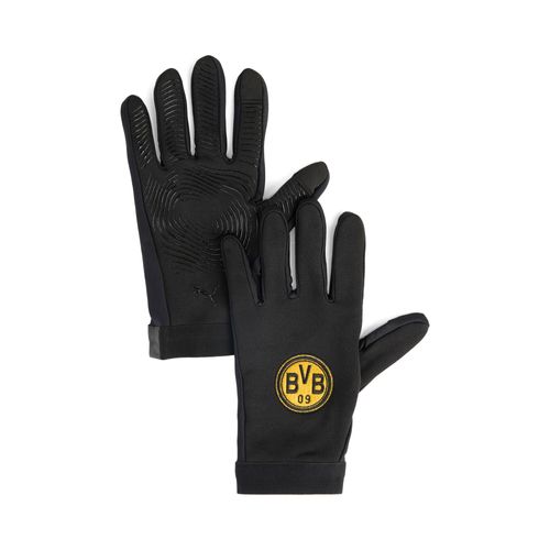 Puma Gants Pour Joueurs Borussia Dortmund, Accessoires, Noir/Faster Jaune, M