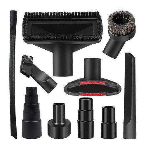 Kit d'accessoires d'aspirateur universels Adaptateur de tuyau d'aspirateur en plastique sec et humide Aspirateurs 1-1/4 pouces Acc