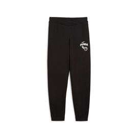 Puma Pantalon De Survêtement Basketball Posterize Enfant Et Adolescent, Age, Noir, 5-6y