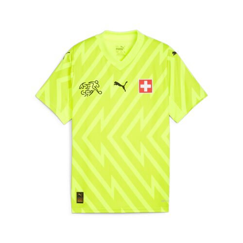 Puma Switzerland Youth Goalkeeper Jersey, Vêtements, Jaune Alert, 7-8y
