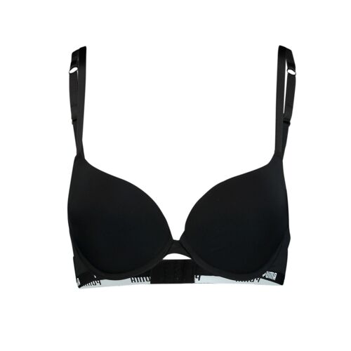 Brassière De Fitness Push-Up Femme Puma, Vêtements, Noir, 34b