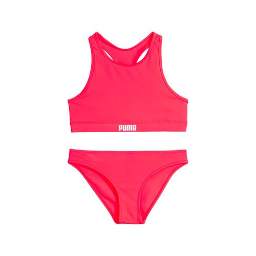 Ensemble Bikini Dos Nageur Puma Fille, Vêtements, Rose Rouge, 12 Y