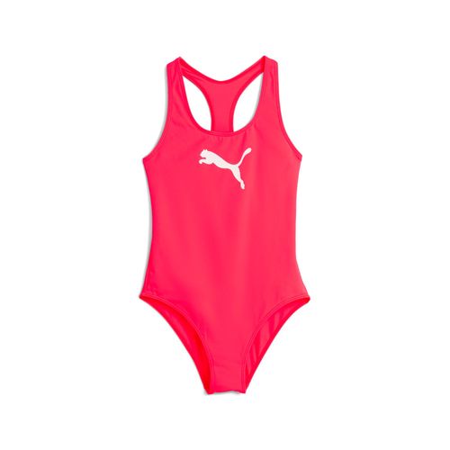 Maillot De Bain Dos Nageur Puma Fille, Vêtements, Rose Rouge, 10 Y