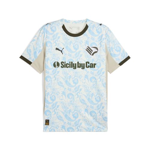 Puma Maillot Replica Third 25/26 Palermo F.C. Homme, Sport, Warm Blanc/Light Bleu, Xs