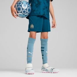 Puma Short 24/25 Olympique De Marseille Enfant Et Adolescent, Vêtements, Ocean Tropic/Bold Bleu, 11-12y