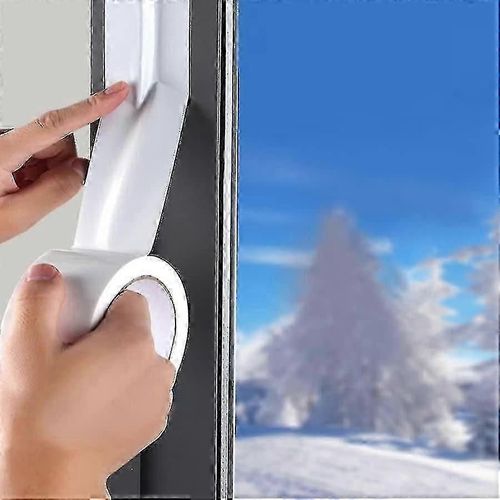 Ruban D'étanchéité Aux Intempéries Pour Fenêtres,Blanc,Ruban D'isolation De Fenêtre Pour Bloquer,Courant D'air,Air Froid,Poussière,Pluie,Aucun Résidu,2 Pouces X 20 Verges