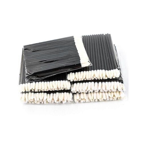 1000 Pièces De Pinceau À Lèvres Portable Pinceau De Rouge À Lèvres Jetable Outils De Maquillage De Beauté Noire