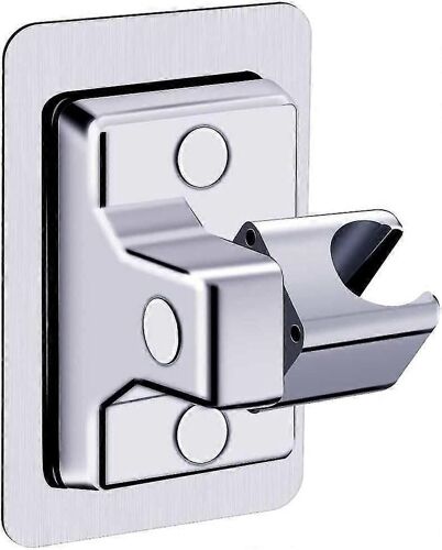 Support de pomme de douche,Support de douche à angle réglable à 360,Support de douche en abs solide,pas de perçage,Support mural universel,plastique