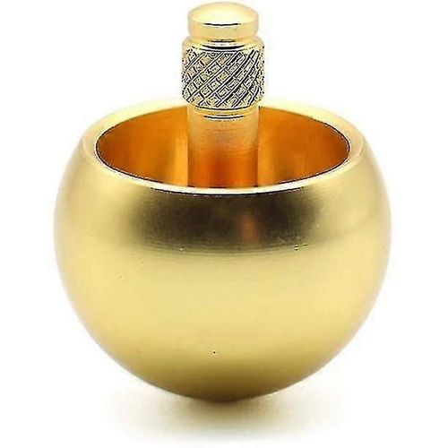 Tippe Top en métal Flip Over Top en acier inoxydable Toupie incroyable jouet cadeau T039