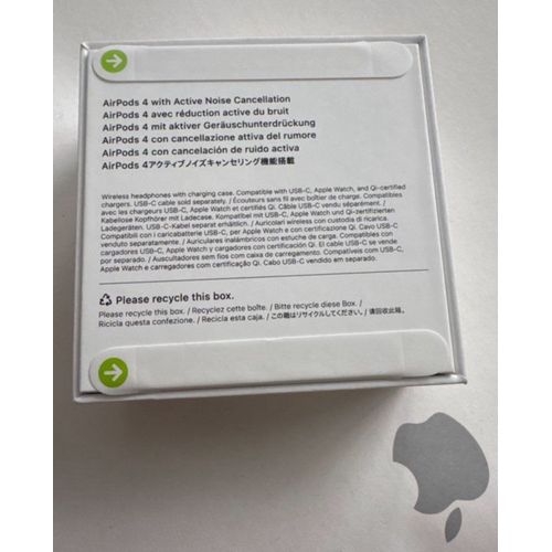 Apple AirPods 4th Gen ANC Noise Cancellation
