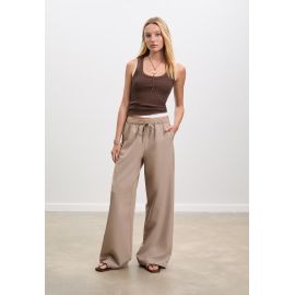 Stradivarius Pantalon Long Fluide Habillé Pierre M