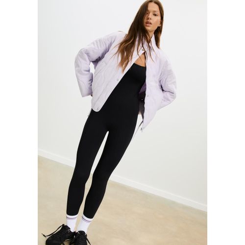 Stradivarius Veste Matelassée Mauve L