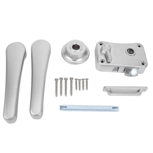 Serrure De Porte De Toilette Pour Camping-Car, Serrure De Porte De Salle De Bain, Serrure De Poignée De Loquet De Bateau Pour Caravane, Accessoires Pour Camping-Car