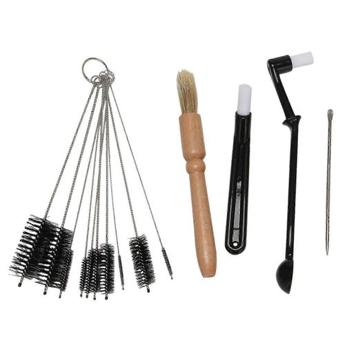 Kit De Nettoyage Pour Machine À Café, 5 Pièces, Brosse Pour Moulin À Café, Brosse De Nettoyage Pour Tête De Machine À Café