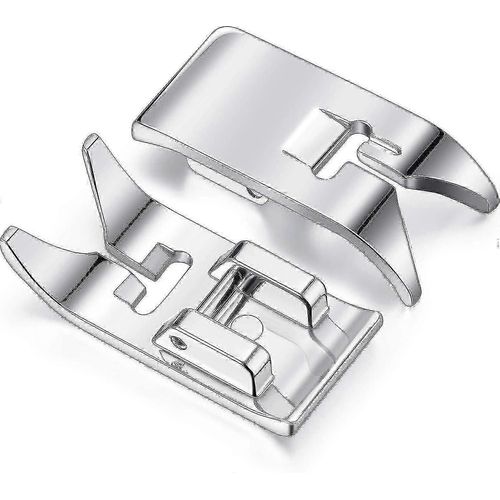 Machine à coudre 2 pièces Pied-de-biche Pied à coudre droit La plupart des machines à coudre utilisent des machines à coudre basses à pied dentelé - vous