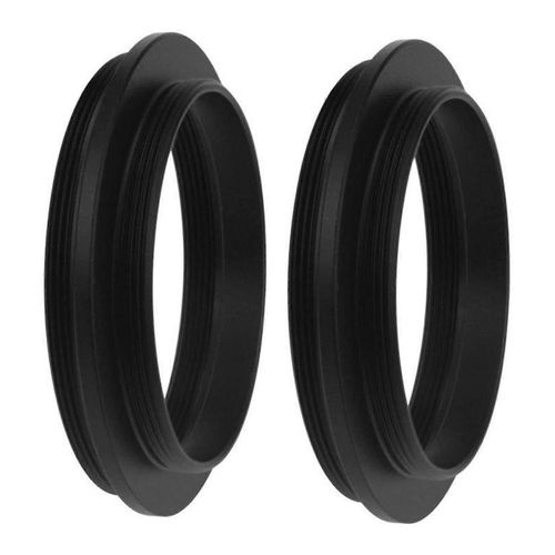 2X M42 à M48 Bague d'adaptation de télescope Cadre en alliage d'aluminium avec filetage 0,75 pour téléSC astronomique