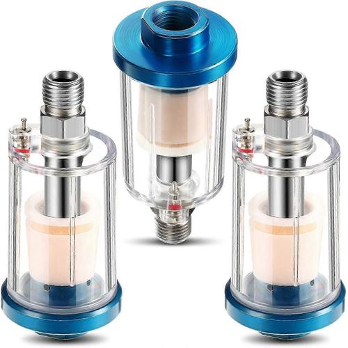 Filtre séparateur d'eau et d'huile Filtre à aérographe Filtre Séparateur d'humidité pour raccord de compresseur de conduite d'air