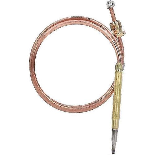 Thermocouple à gaz universel Brûleur à gaz Chauffage de remplacement Cuisinière à gaz Thermocouple Adaptateur de thermocouple avec écrous Barbecue Accessoires de chauffage à gaz