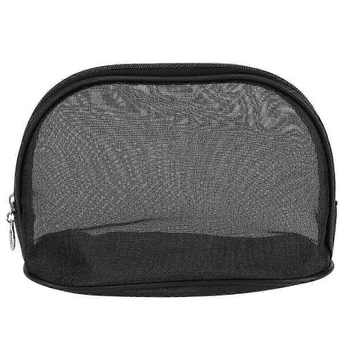 Trousse de maquillage Rangement haute capacité pour l'organisation de la salle de bain Noir 22x14x9,5cm Organisation des articles de toilette 1Pack