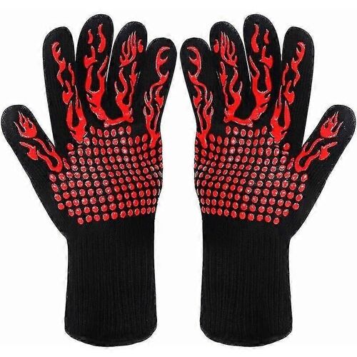 Gants de barbecue,gants de cuisine,gants de four en silicone antidérapants chaleur