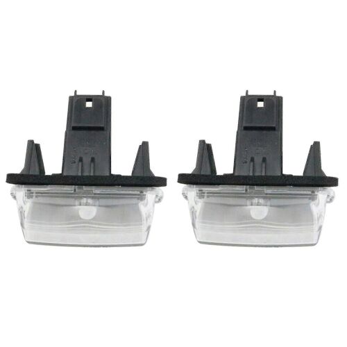 2x Lampe De Plaque D'immatriculation Arrière De Voiture Pour Verso 2009-2012 Yaris Levin Corolla 2007-2014 81270-0f020