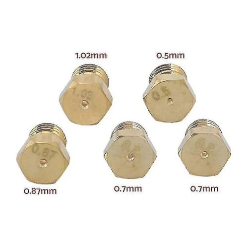 5x brûleur plaque de cuisson à gaz kit de conversion GPL jets buses injecteurs de propane 70 87 70 50 102 plaques de cuisson cuisinière cuisinière à gaz jets de gaz-bon