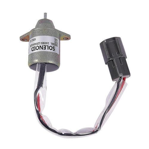 Électrovanne d'extinction 12 V 1503ES-12S5SUC12S 119233-77932 compatible avec Kubota Yangma