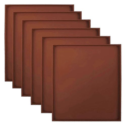 Paquet de 6 feuilles de déshydrateur en silicone compatible Viande Légumes Nourriture Séchoir Mat-Good