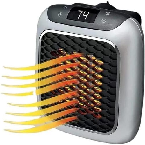 Radiateur Soufflant Silencieux Ceramique - N3633 - 800W - Gris - Bureau