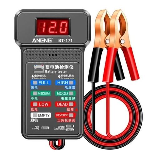 Testeur De Batterie De Voiture 12v 100 2000cca, Testeur De Charge De Batterie, Système De Démarrage Et De Cha