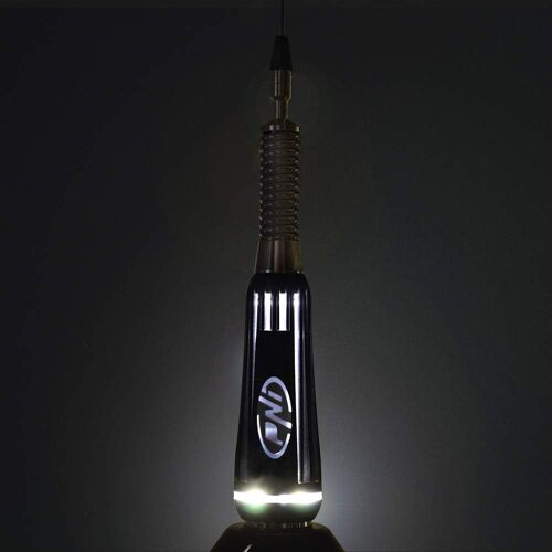 Antenne Cb Led 2000 Longueur 90 Cm, 26-28 Mhz, Compatible Avec La Prise Pl259, S'Allume Pendant La Transmission