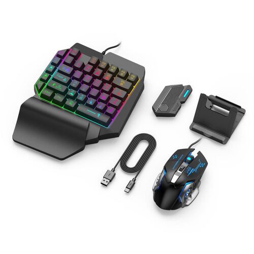 Contrôleur De Jeu De Tir Pour Téléphone Mobile, Clavier Et Souris, Convertisseur Pubg, Bluetooth 5.0, Adaptateur Pour Android Et Ios