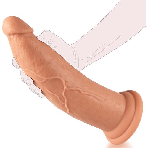 30 X 7,4 Cm Gode Xxl Avec Petit Gland Et Tige Épaisse, Gode Énorme Réaliste Avec Ventouse Puissante Pour Le Point G Et Le Jeu Anal, Gros Silicone Pénis Jouet Sexuel À Pour Hommes Et Femmes Gays