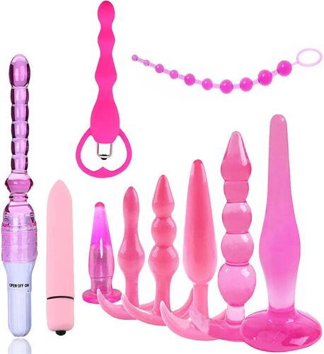Kalanka-Ensemble De Plugs Anaux Jouets Sexuels Plugs Anaux En Silicone Kit De Plugs Anaux Érotiques Plugs Anaux Jouets Sexuels Godemichet Anal Vibromasseur Pour Débutants Professionnels Femmes Hommes