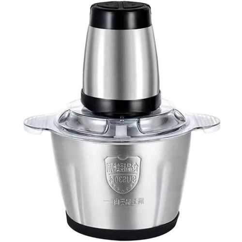 Hachoir à viande électrique - UNBRANDED - 500W - Acier inoxydable - Capacité 2L - Facile à nettoyer