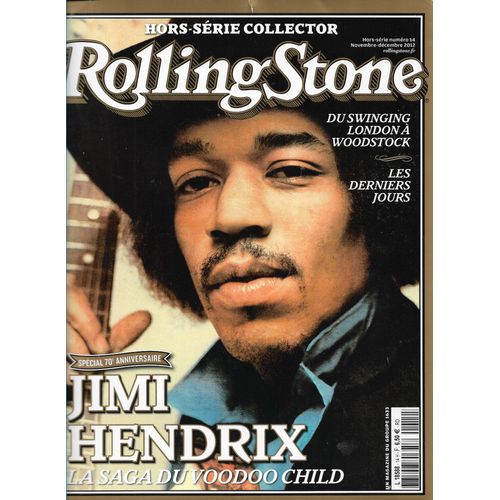 Magazine Rolling Stone - Hors Série Collector N°14 - Jimi Hendrix