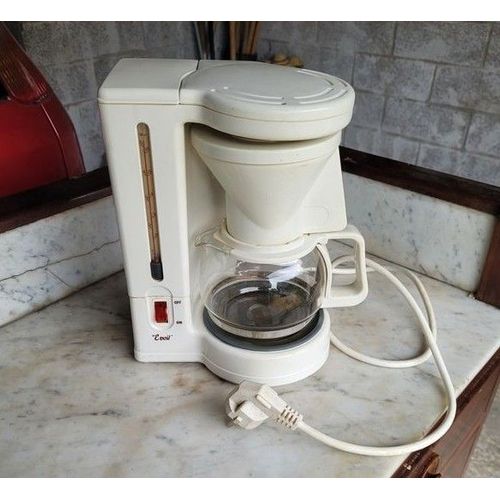 Cafetière filtre Melitta " Éveil " blanche immaculée 5 à 6 tasses BCM-5 Pour buveur occasionnel ou petit buveur machine à café filtre numéro 2