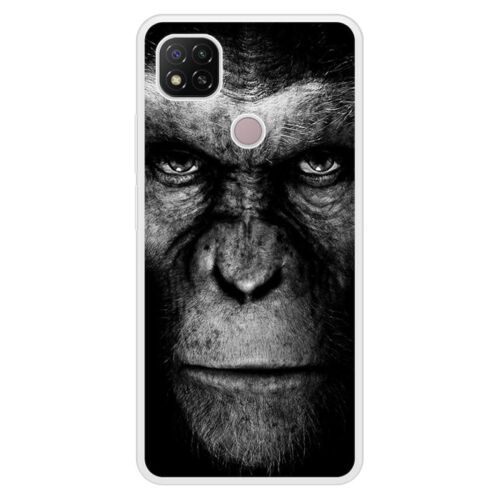 Coque Silicone Renforcée - Compatible Xiaomi Redmi 9c - Design Singe